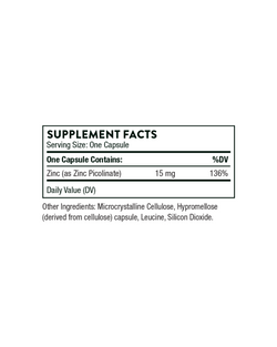 Zinc Picolinate 15 mg
