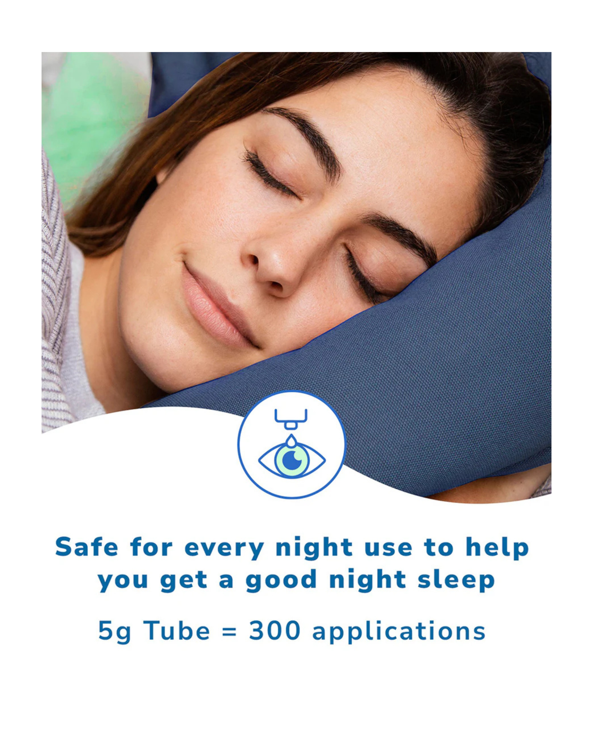 OPTASE®  Hylo Night Ointment Preservative-Free 300 uses (5g Tube)