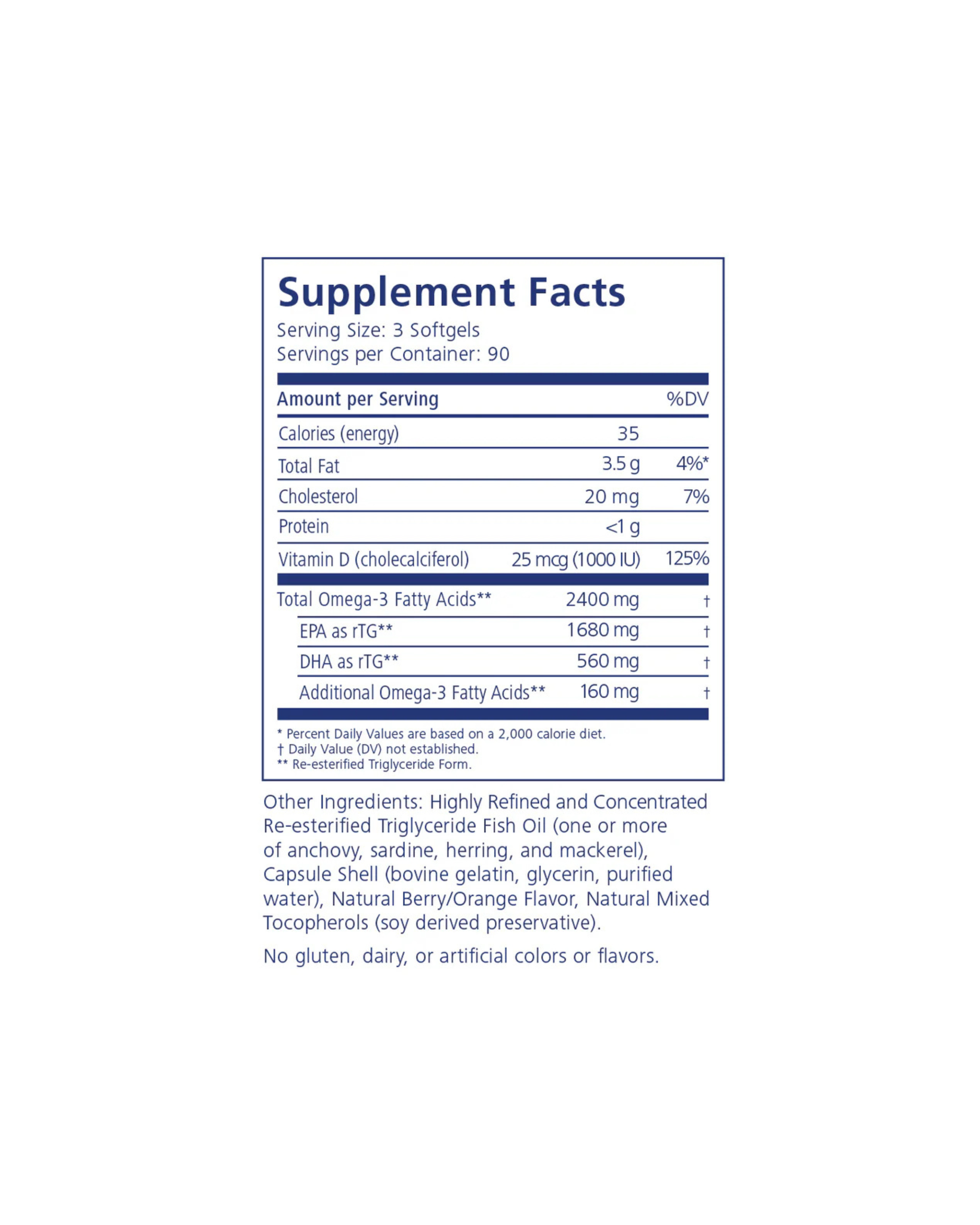 PRN DE3 Dry Eye Omega Benefits® (90/180/270ct. 1-3 Month Supply)