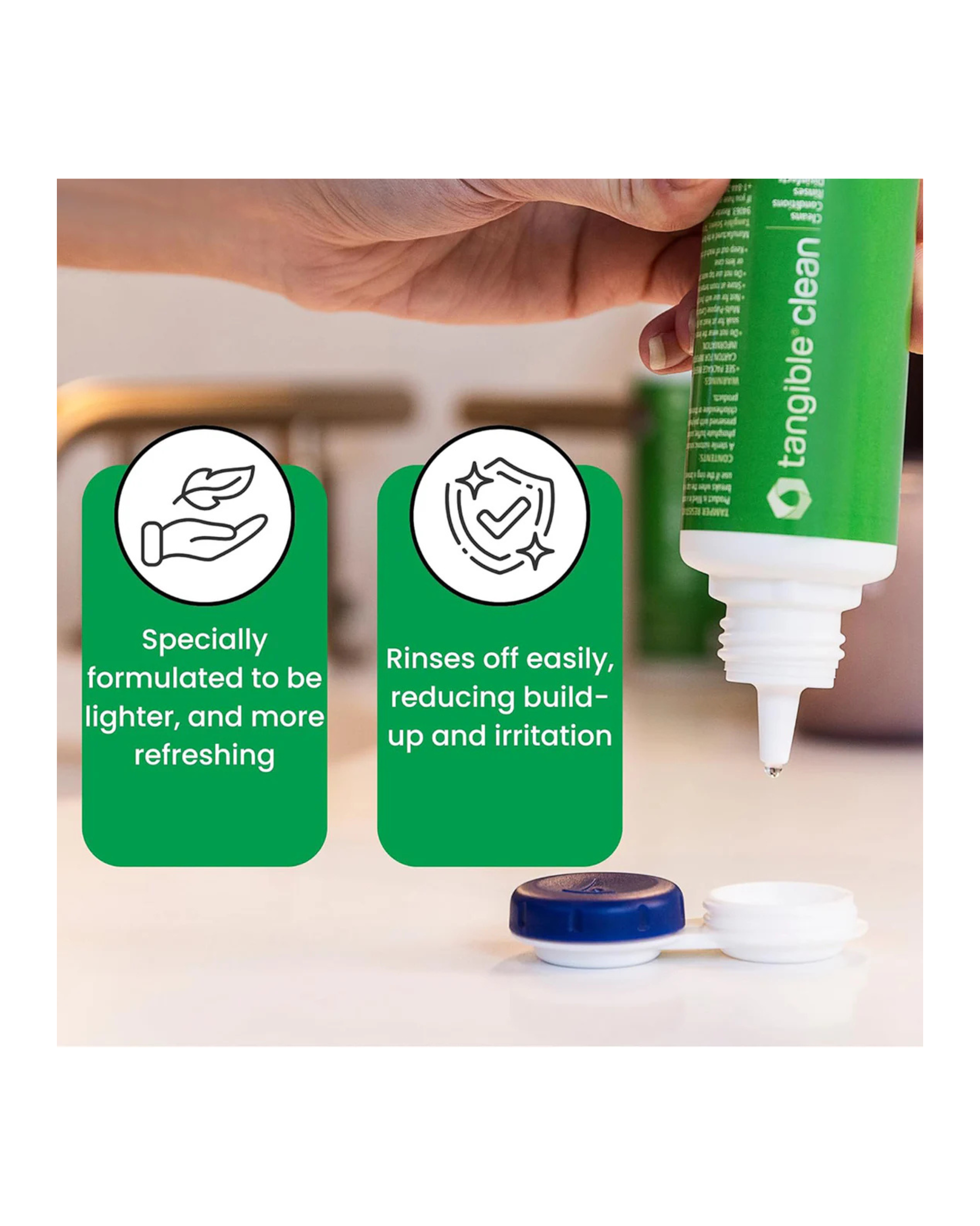 Tangible Clean - RGP, Scleral and Soft Contact Lens Multi-Purpose Solution