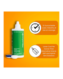 Tangible Clean - RGP, Scleral and Soft Contact Lens Multi-Purpose Solution
