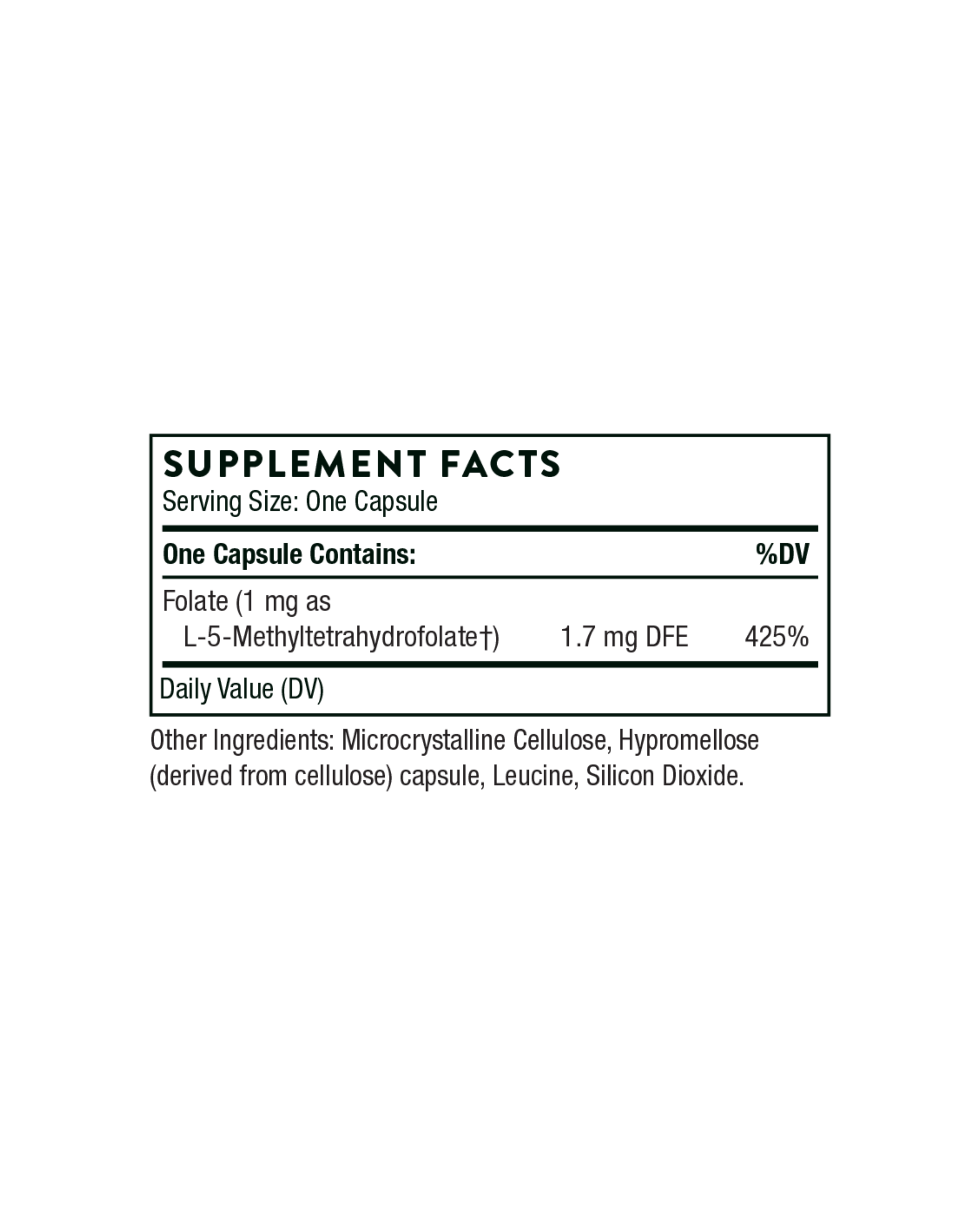 5-MTHF 1 mg